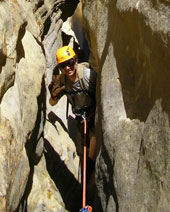 Into a Canyon in Death Hollow